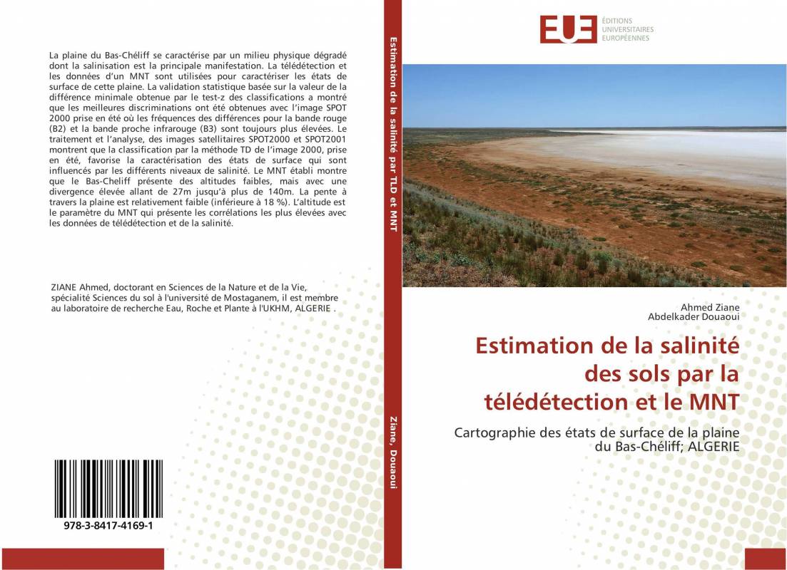 Estimation de la salinité des sols par la télédétection et le MNT