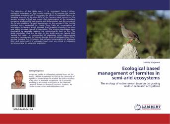 Ecological based management of termites  in semi-arid ecosystems