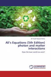 Ali’s Equations (5th Edition) photon and matter interactions