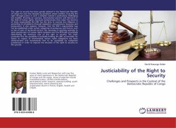 Justiciability of the Right to Security