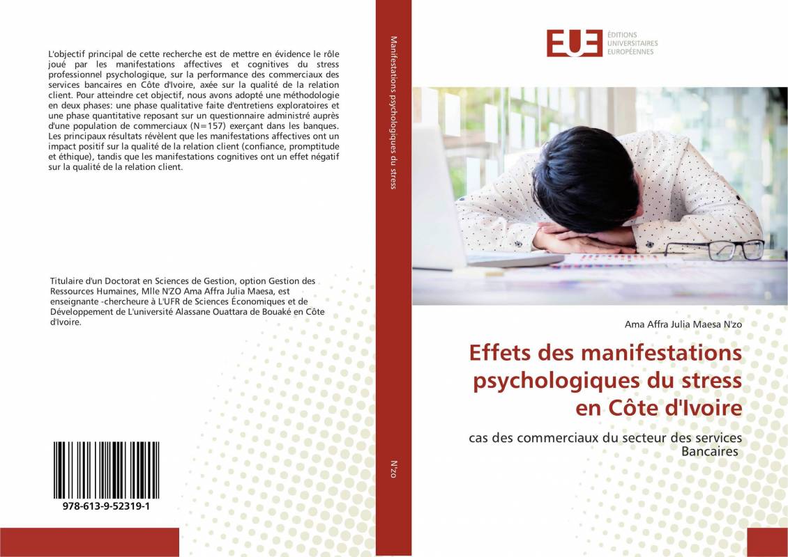 Effets des manifestations psychologiques du stress en Côte d'Ivoire