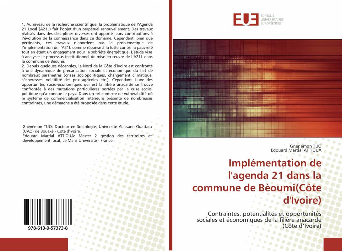 Implémentation de l'agenda 21 dans la commune de Bèoumi(Côte d'Ivoire)