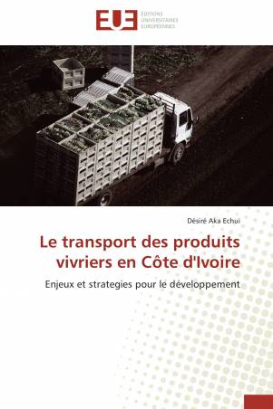 Le transport des produits vivriers en Côte d'Ivoire