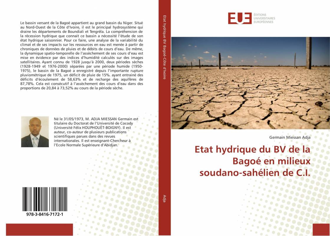 Etat hydrique du BV de la Bagoé en milieux soudano-sahélien de C.I.