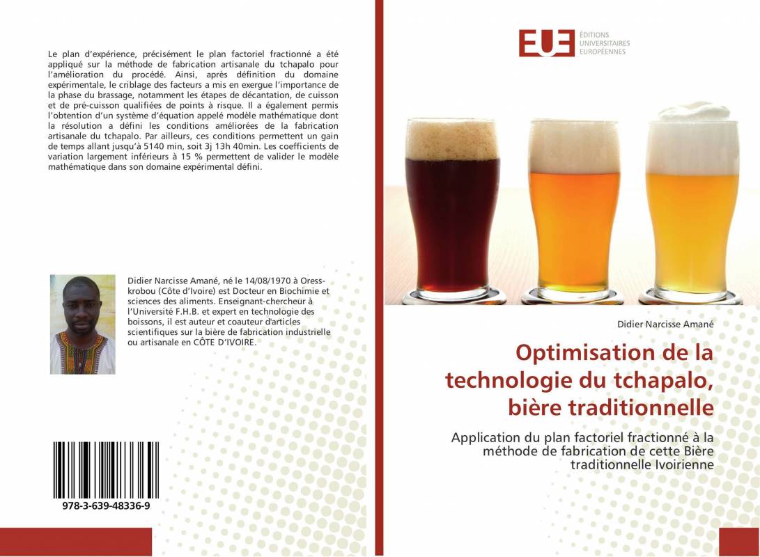 Optimisation de la technologie du tchapalo, bière traditionnelle