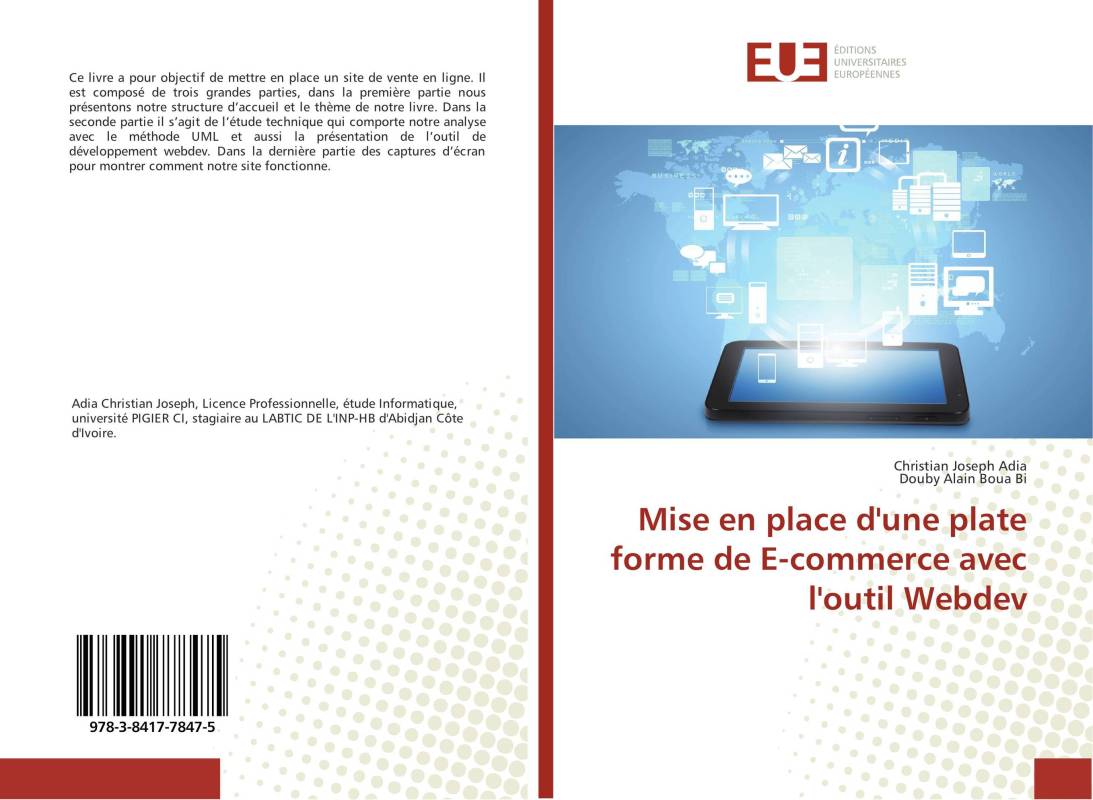 Mise en place d'une plate forme de E-commerce avec l'outil Webdev