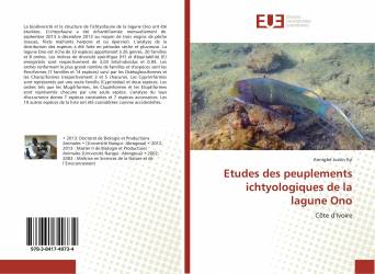 Etudes des peuplements ichtyologiques de la lagune Ono