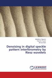 Denoising in digital speckle pattern interferometry by Riesz wavelets