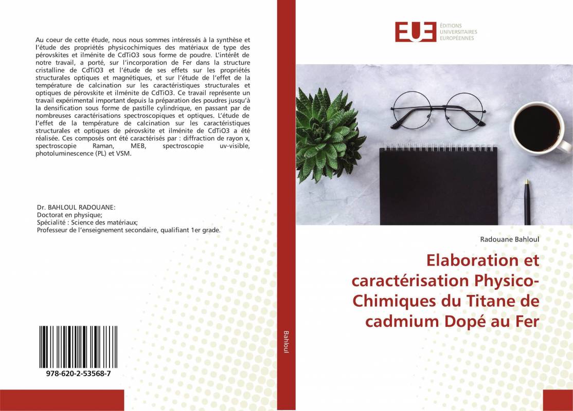 Elaboration et caractérisation Physico-Chimiques du Titane de cadmium Dopé au Fer