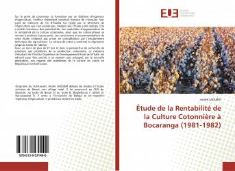 Étude de la Rentabilité de la Culture Cotonnière à Bocaranga (1981-1982)