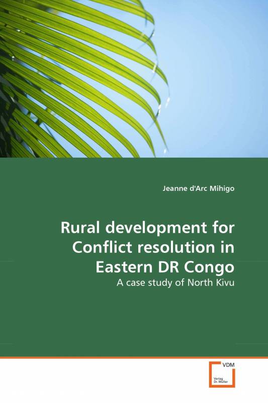 Rural development for Conflict resolution in Eastern DR Congo