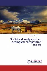 Statistical analysis of an ecological competition model