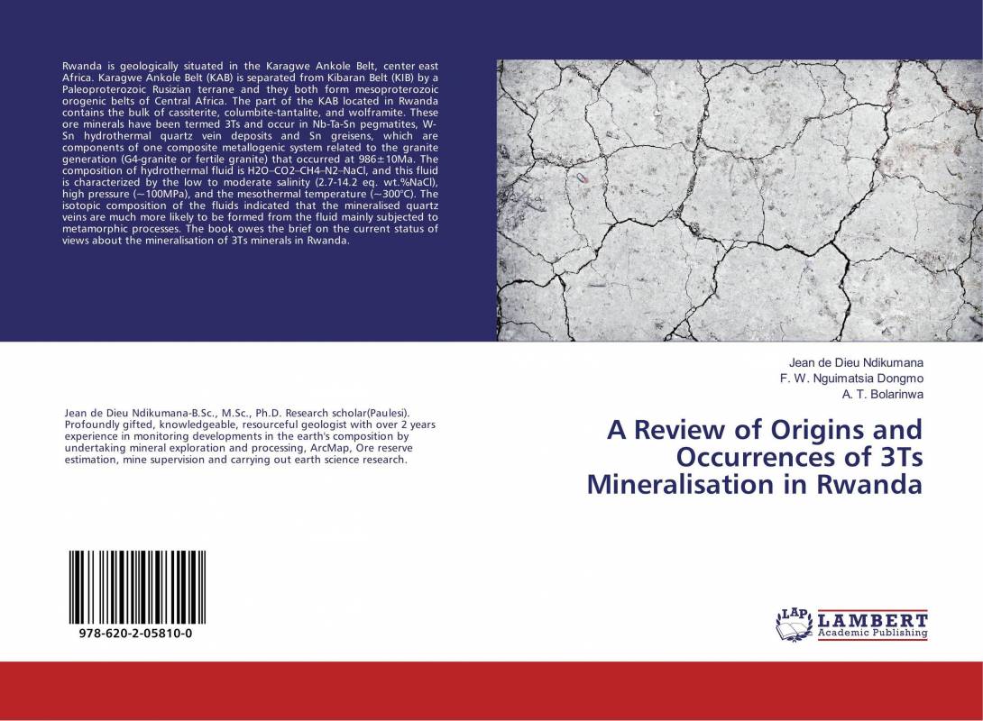 A Review of Origins and Occurrences of 3Ts Mineralisation in Rwanda