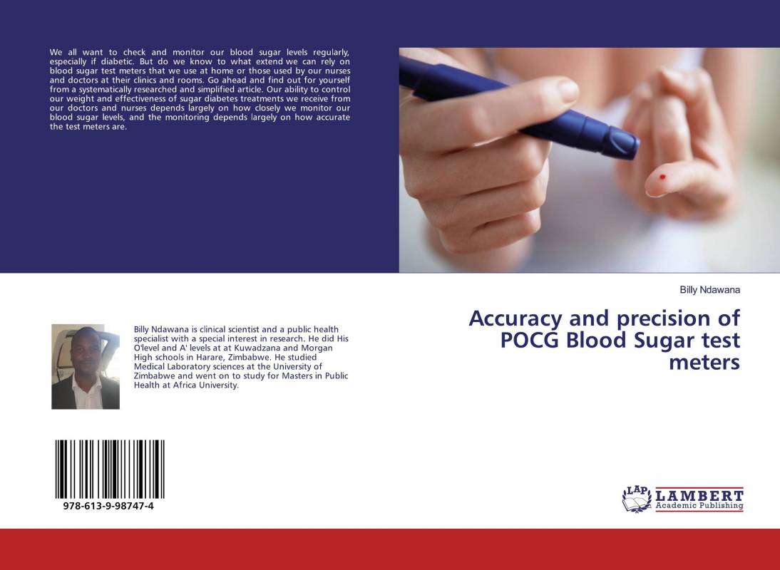Accuracy and precision of POCG Blood Sugar test meters