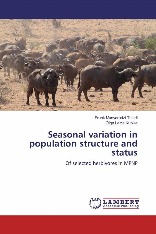 Seasonal variation in population structure and status