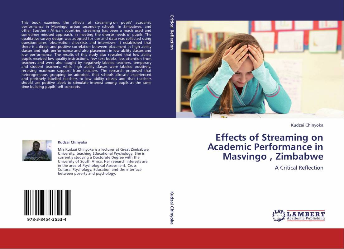 Effects of Streaming on Academic Performance  in Masvingo , Zimbabwe