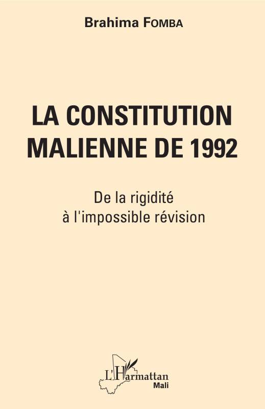 La constitution malienne de 1992