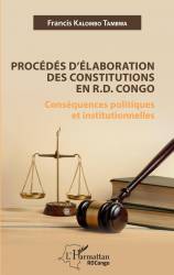 Procédés d'élaboration des constitutions en R.D. Congo