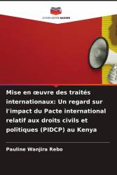 Mise en œuvre des traités internationaux: Un regard sur l'impact du Pacte international relatif aux droits civils et politiques 