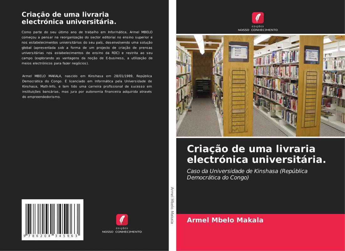 Criação de uma livraria electrónica universitária.