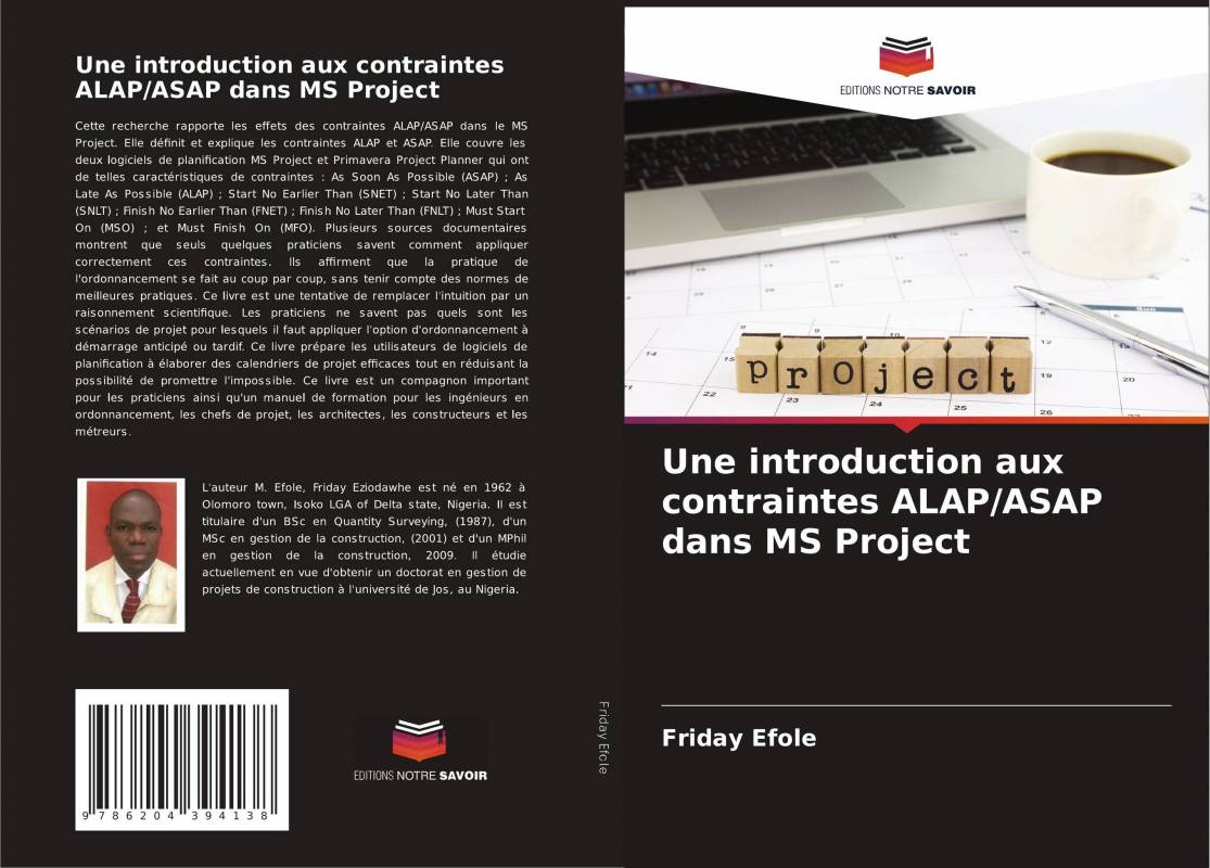 Une introduction aux contraintes ALAP/ASAP dans MS Project