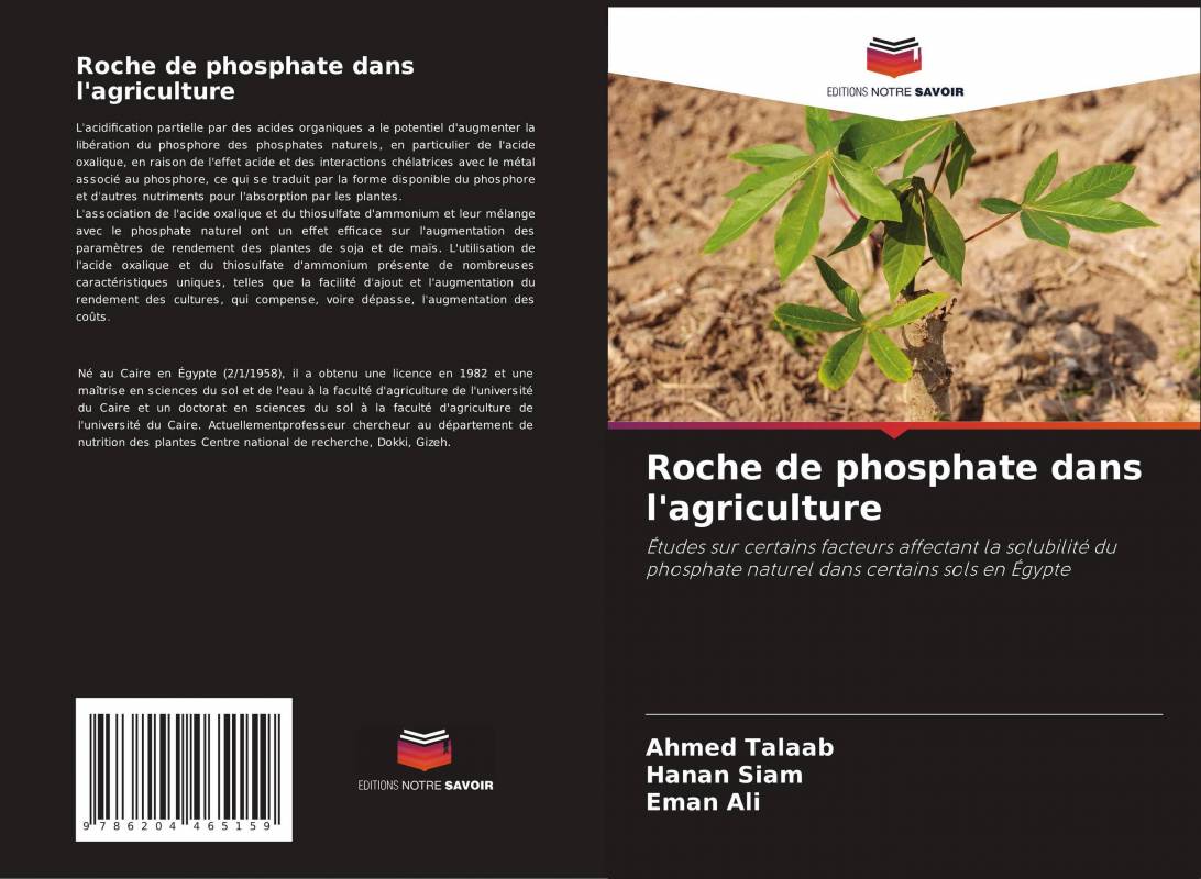 Roche de phosphate dans l'agriculture