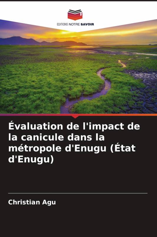Évaluation de l'impact de la canicule dans la métropole d'Enugu (État d'Enugu)