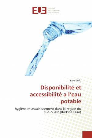 Disponibilité et accessibilité a l’eau potable