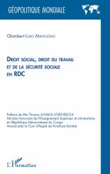 Droit social, droit du travail et de la sécurité sociale en RDC