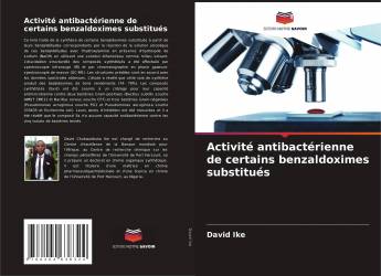 Activité antibactérienne de certains benzaldoximes substitués