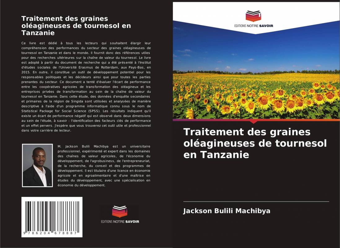 Traitement des graines oléagineuses de tournesol en Tanzanie