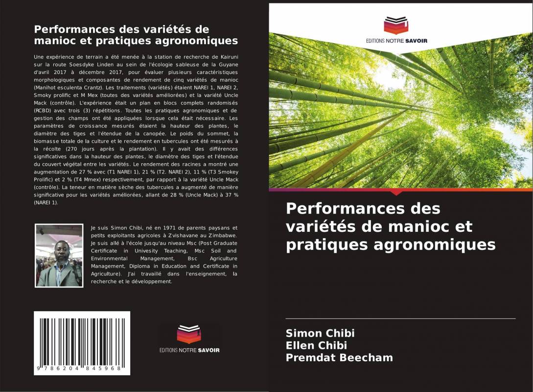 Performances des variétés de manioc et pratiques agronomiques