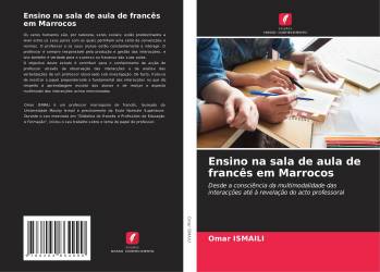 Ensino na sala de aula de francês em Marrocos