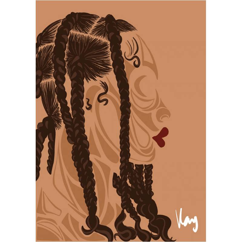 Illustration KENYA - Collection Kind of Hair