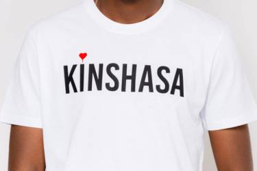T-shirt KINSHASA P'TIT COEUR Match Kwata