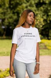 T-shirt FEMME CONGOLAISE Match Kwata