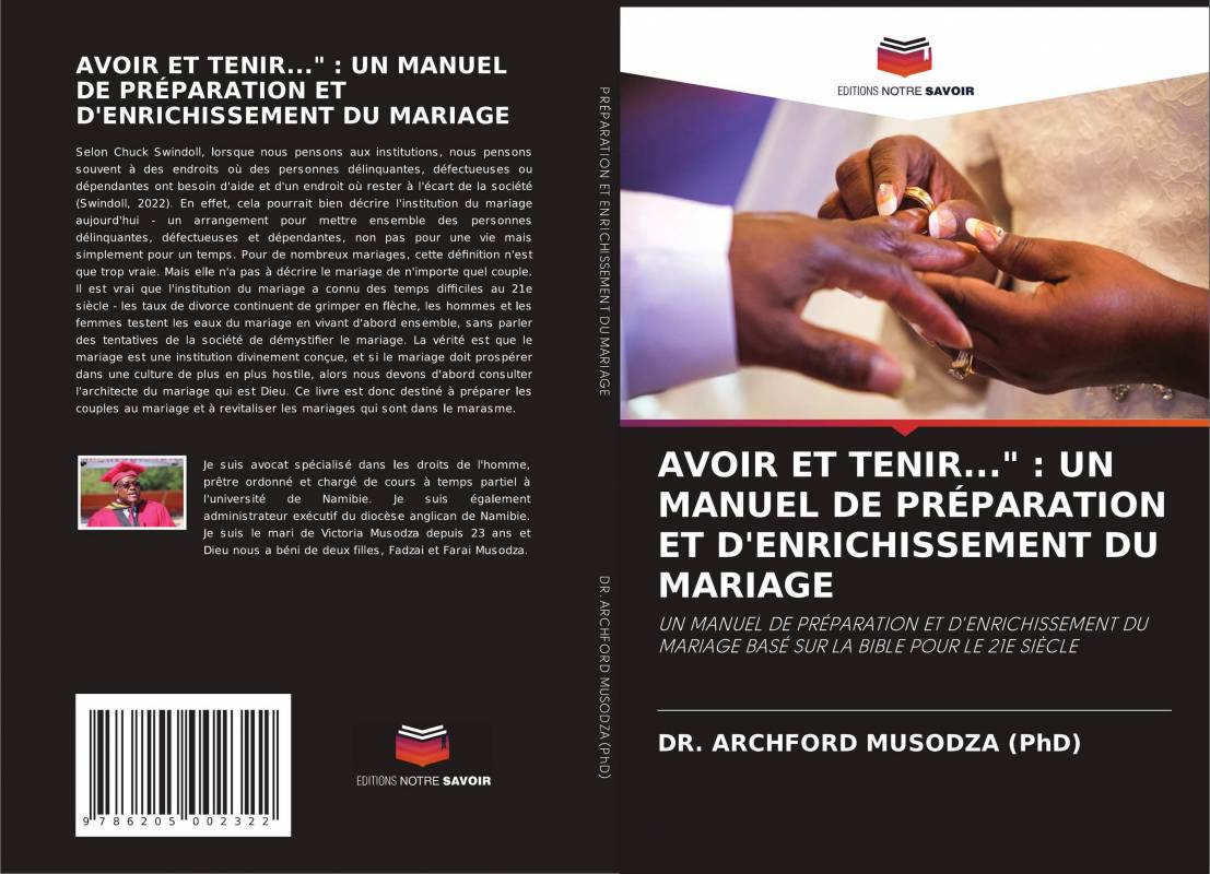 AVOIR ET TENIR..." : UN MANUEL DE PRÉPARATION ET D'ENRICHISSEMENT DU MARIAGE