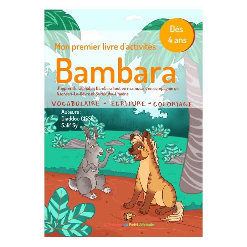 Mon premier livre d'activités Bambara