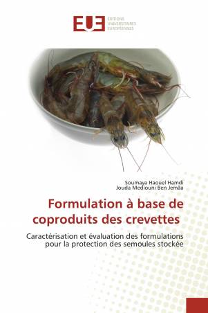 Formulation à base de coproduits des crevettes