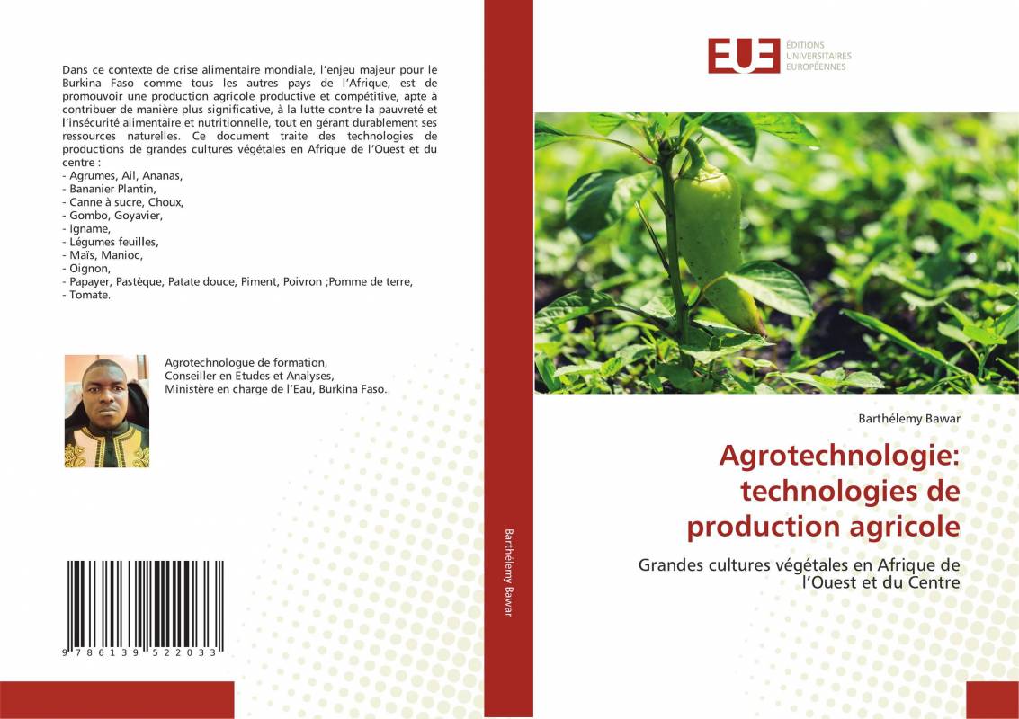 Agrotechnologie: technologies de production agricole