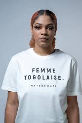 T-shirt Femme togolaise Match Kwata