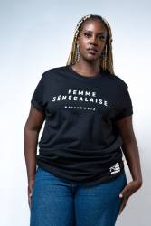 T-shirt Femme sénégalaise Match Kwata