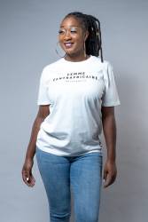 T-shirt Femme centrafricaine Match Kwata