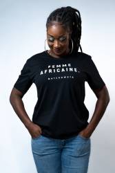 T-shirt Femme africaine Match Kwata