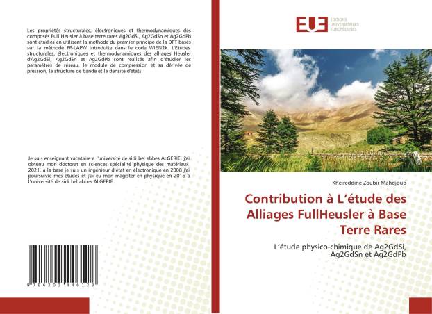 Contribution à L’étude des Alliages FullHeusler à Base Terre Rares