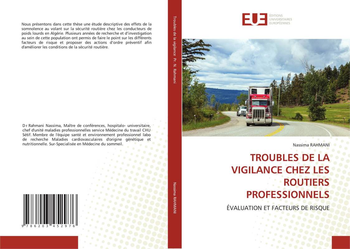 TROUBLES DE LA VIGILANCE CHEZ LES ROUTIERS PROFESSIONNELS