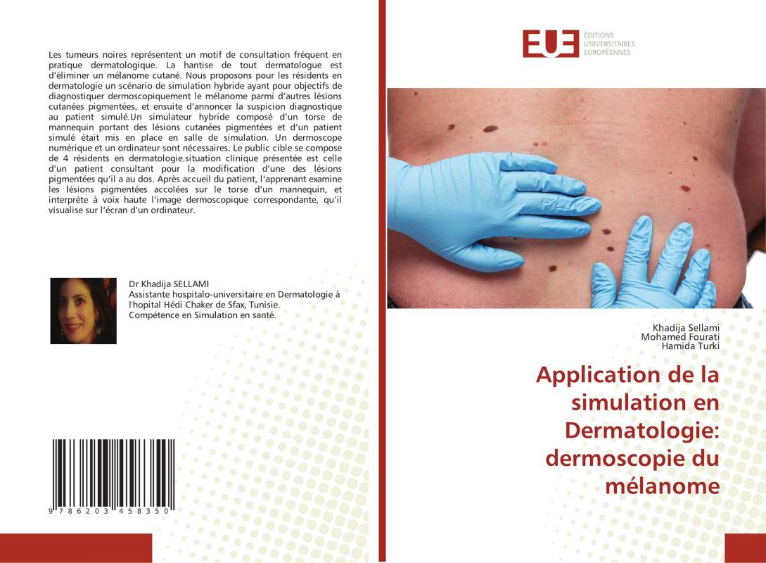 Application de la simulation en Dermatologie: dermoscopie du mélanome
