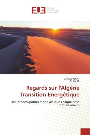 Regards sur l&#039;Algérie Transition Energétique