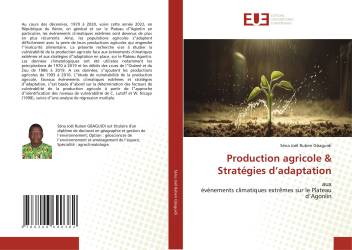 Production agricole & Stratégies d’adaptation