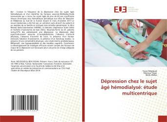 Dépression chez le sujet âgé hémodialysé: étude multicentrique